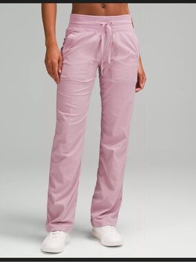 NWT Lululemon Dance Studio Full Length Mid Rise Drawstring Pants Size 14